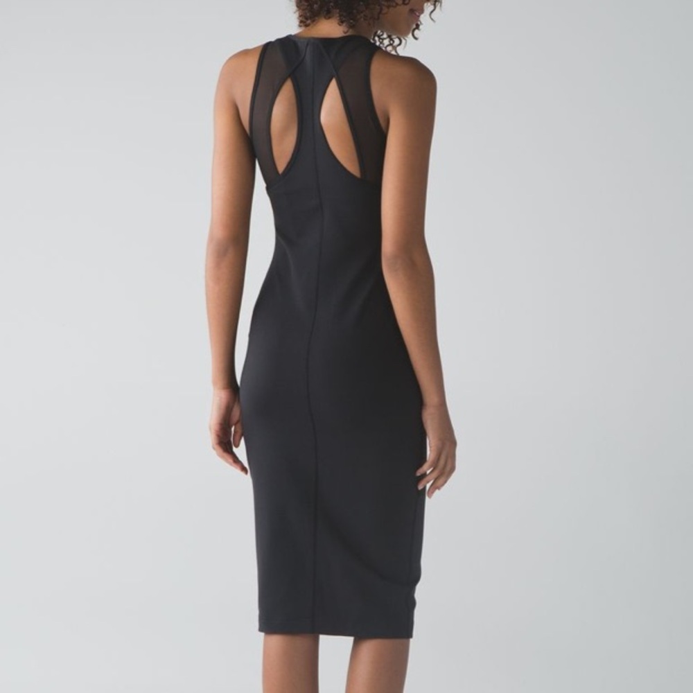 lululemon athletica Midnight Black Midi Dress